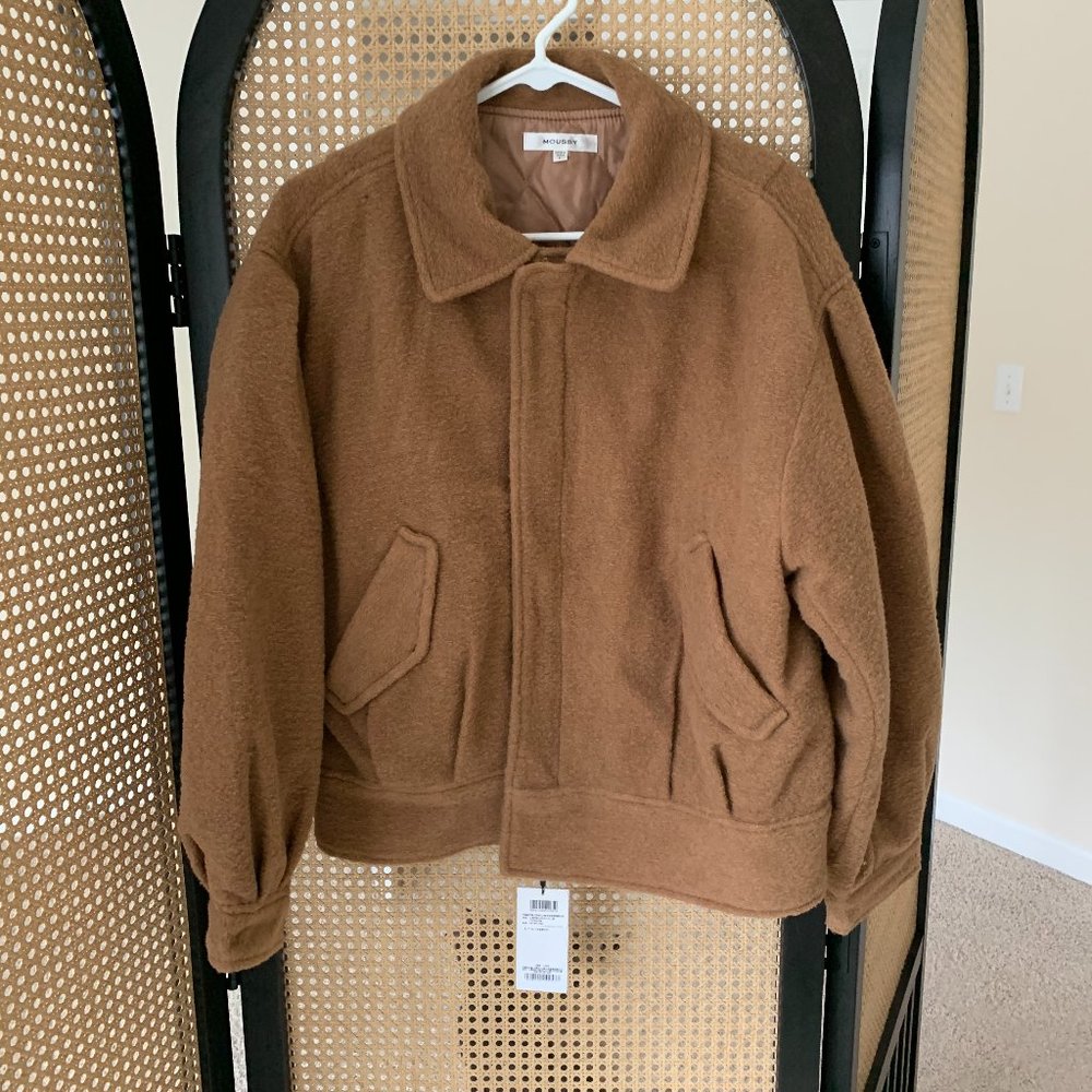 Moussy light Teddy coat